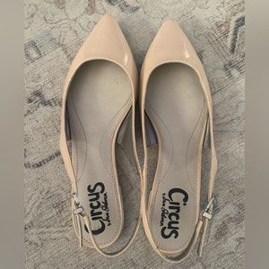 Sam Edelman Circus patent leather pointy toe sandal